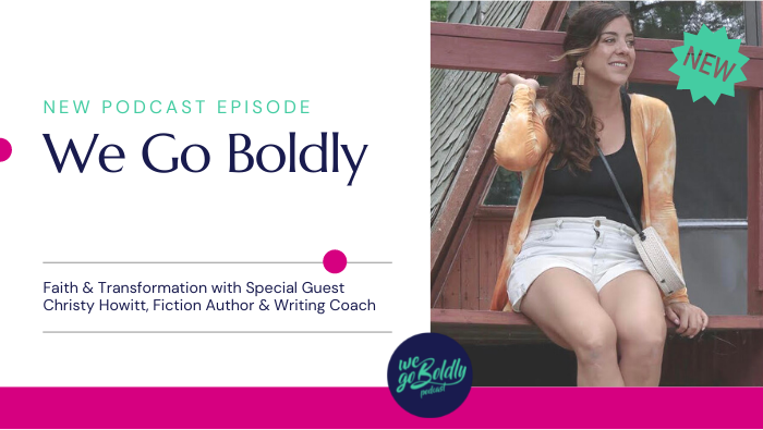 Interview with Christy Howitt on We Go Boldly
