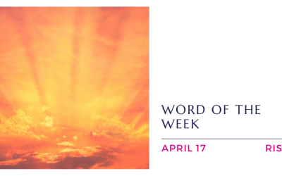 Rise: April 17, 2022 Word of the Week