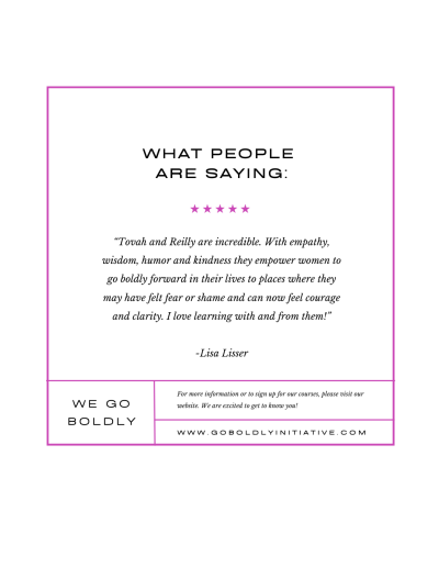 listener reviews for the We Go Boldly Podcast